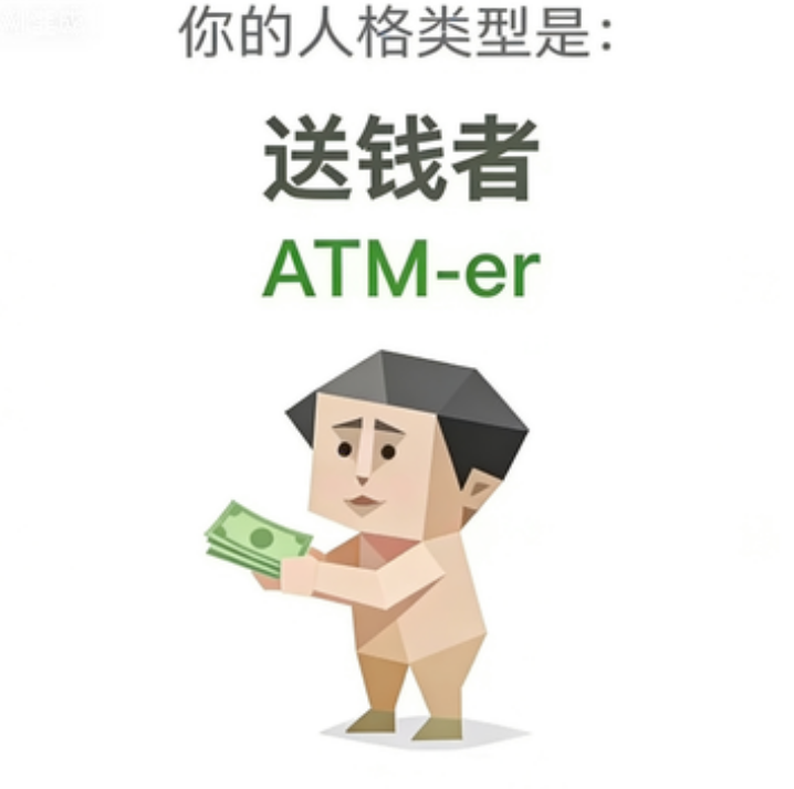 送钱者（ATM-er）SBTI 人格类型插图